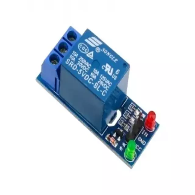 5V DC 1 Channel Relay Module  High Quality Relay Switch for Electronics Projects